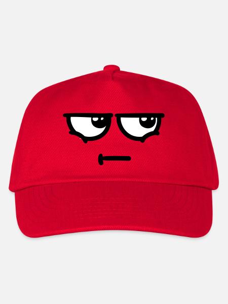 not amused - Kids’ Baseball Cap - red