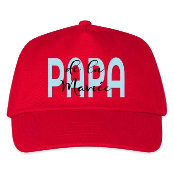 Dad of the Bride - Kids’ Baseball Cap - red - Front