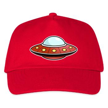 UFO red - Kids’ Baseball Cap - red - Front