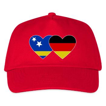 Curacao Germany Flag - Kids’ Baseball Cap - red - Front