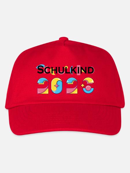 Schulkind 2026 - Kinder Basecap - Rot