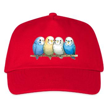 Budgies - Kids’ Baseball Cap - red - Front