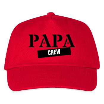 Dad Crew - Father Father's Day Family Matching Look - Kids’ Baseball Cap - red - Front