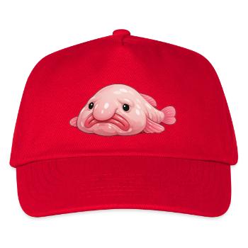Blobfish - Kids’ Baseball Cap - red - Front