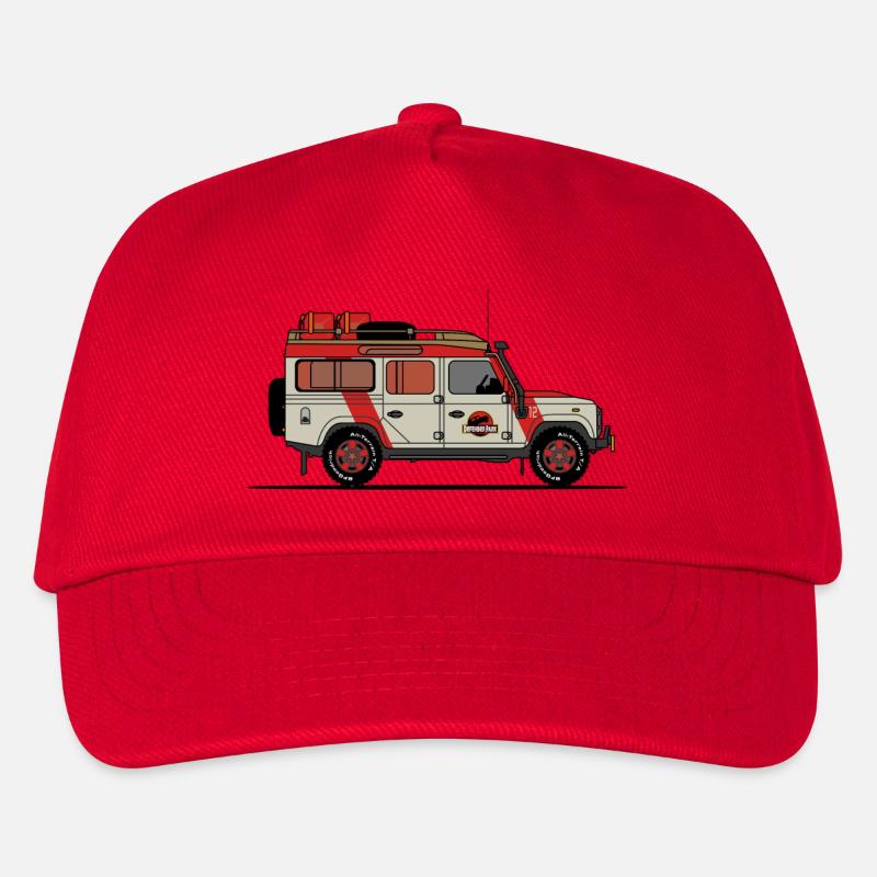 Jurassic Defender - Casquette de baseball Enfant - rouge