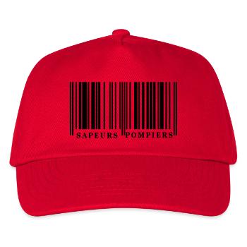 Code Barre SP1 - Casquette de baseball Enfant - rouge - Devant