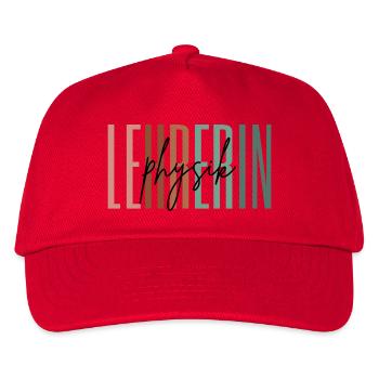 Lehrerin Physik Physiklehrerin Lehramt Geschenk - Kinder Basecap - Rot - Vorne