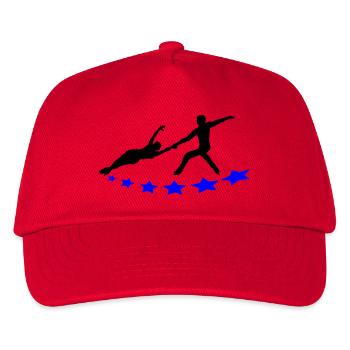 Figure skating - Kids’ Baseball Cap - red - Front