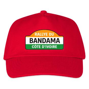 Bandama - Kinder Basecap - Rot - Vorne