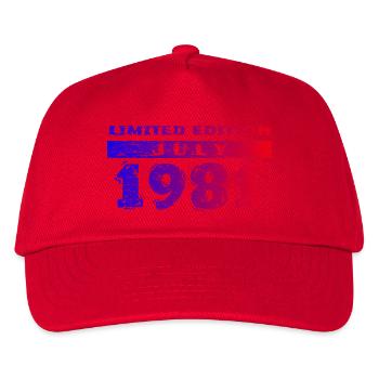 45e anniversaire Édition Limitée 07/1981 - Casquette de baseball Enfant - rouge - Devant