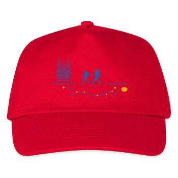 Buen Camino Santiago Route Frances - Kids’ Baseball Cap - red - Front