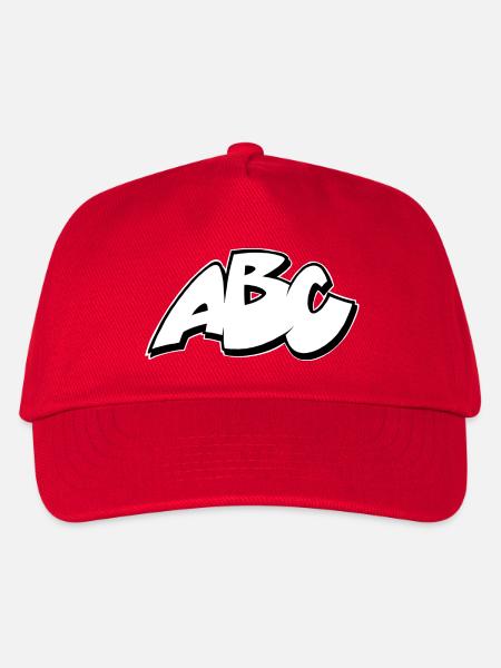 ABC - Kinder Basecap - Rot