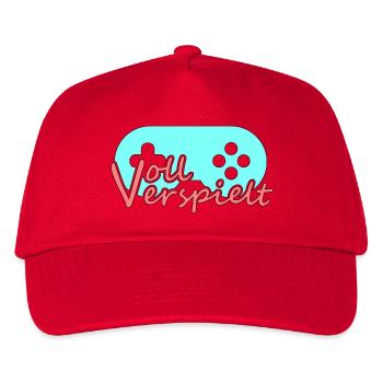 Gamer's Passion - Kids’ Baseball Cap - red - Front