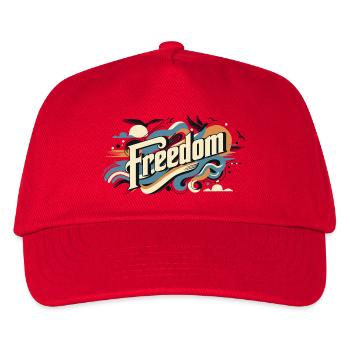 Freedom - Kids’ Baseball Cap - red - Front