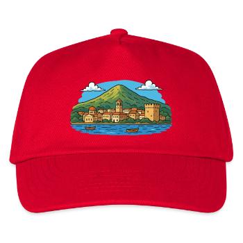 Rhodes Island - Kids’ Baseball Cap - red - Front