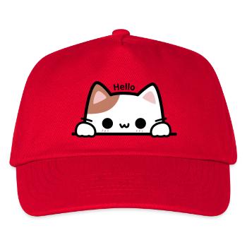 Coucou Chaton - Casquette de baseball Enfant - rouge - Devant