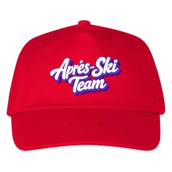 Apres Ski Team - Kinder Basecap - Rot - Vorne