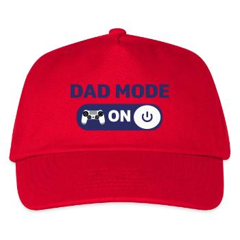 Mode papa activé – Strong Dad Life Design - Casquette de baseball Enfant - rouge - Devant