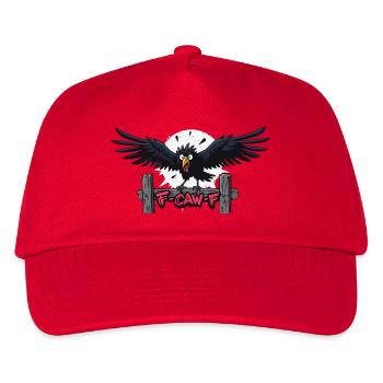 F-Caw-F Graffiti Raven Appearance - Kids’ Baseball Cap - red - Front