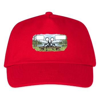 Savo Guys Duo 1 By Nature - Kinder Basecap - Rot - Vorne