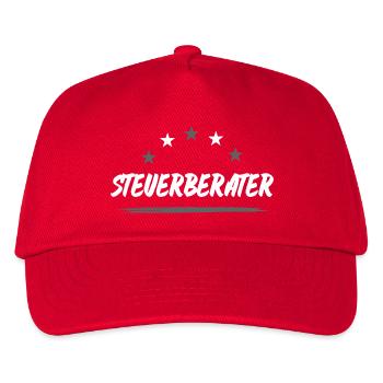 Steuerberater Beruf - Kinder Basecap - Rot - Vorne