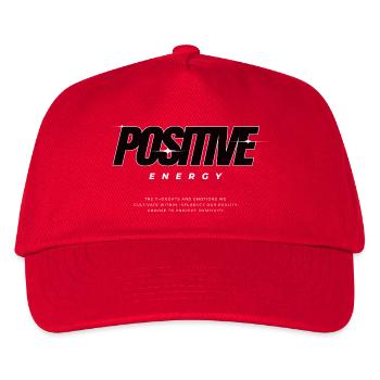 Conception de la puissance à énergie positive - Casquette de baseball Enfant - rouge - Devant