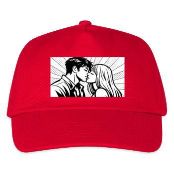 love in motion - Kinder Basecap - Rot - Vorne