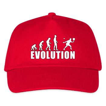 Evolution Padel Professional History Gift - Kids’ Baseball Cap - red - Front