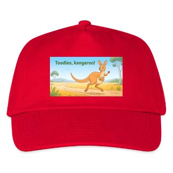 TOODLES KANGAROO - Kinder Basecap - Rot - Vorne