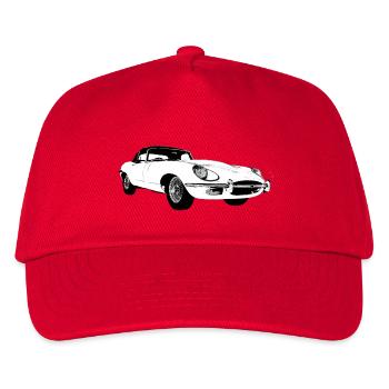 E type jag - Kids’ Baseball Cap - red - Front