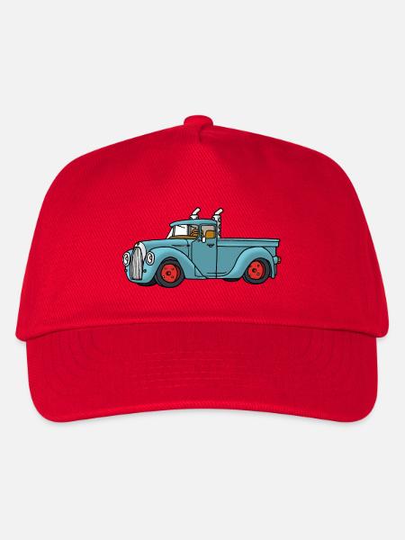 Pick Up - Kids’ Baseball Cap - red