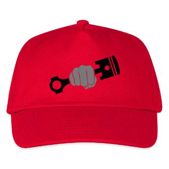 Poing maintient piston moteur - Casquette de baseball Enfant - rouge - Devant