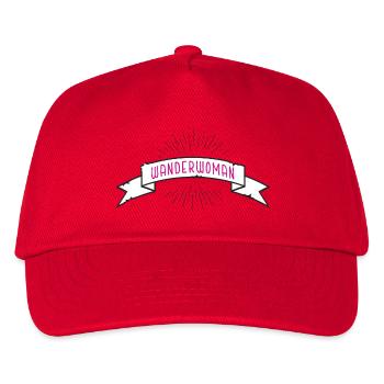 Wanderwoman Banderole Bow - Kids’ Baseball Cap - red - Front