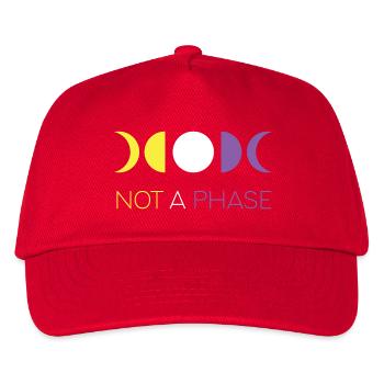 LGBTQ Pride Month - Keine Phase - Nicht-binär - Kinder Basecap - Rot - Vorne
