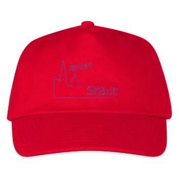 meine Stadt Var - Kinder Basecap - Rot - Vorne