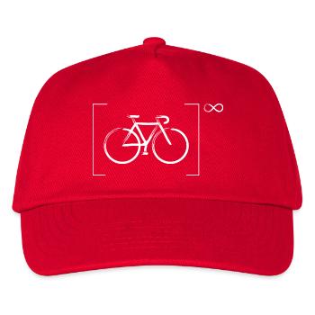 Infinit - Kids’ Baseball Cap - red - Front