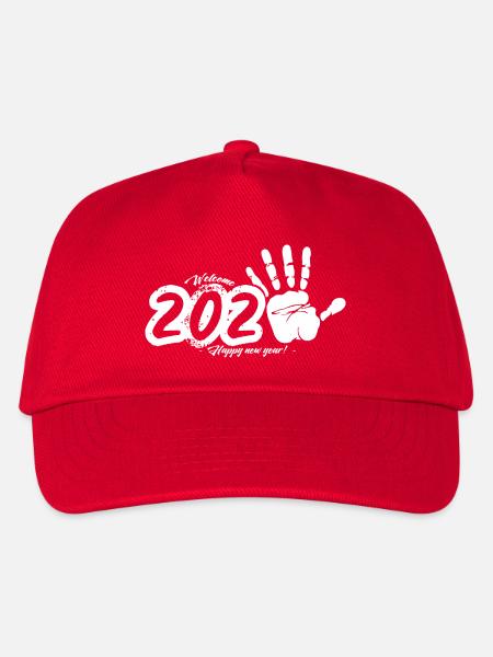 Willkommen 2025 - Kinder Basecap - Rot