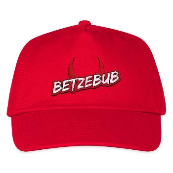 Betzebub Kaiserslautern - Kinder Basecap - Rot - Vorne