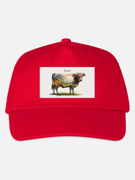 Tyrol - Kinder Basecap - Rot