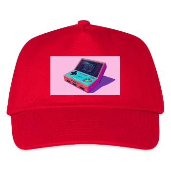 Frische Konsole - Kinder Basecap - Rot - Vorne