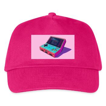 Fresh Console - Kids’ Baseball Cap - fuchsia - Front