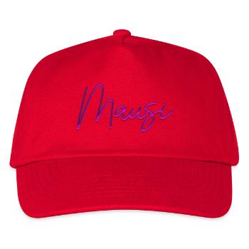 Mausi-_Valentinstag-_Jahrestag-_Beziehung_Kosen - Kinder Basecap - Rot - Vorne