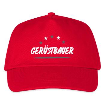 Scaffolding profession - Kids’ Baseball Cap - red - Front