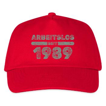 1989 - Kinder Basecap - Rot - Vorne
