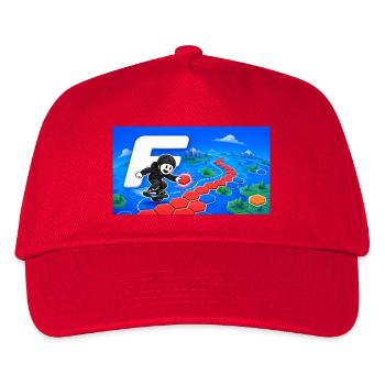 Floateers 2 - Kinder Basecap - Rot - Vorne