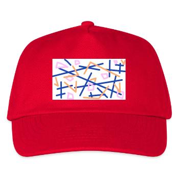La vie confuse - Casquette de baseball Enfant - rouge - Devant