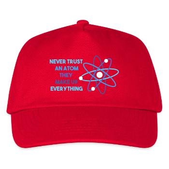 Chemistry Teacher Chemistry Chemist Atom - Kids’ Baseball Cap - red - Front