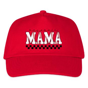 Baseball Mama Season - Kids’ Baseball Cap - red - Front