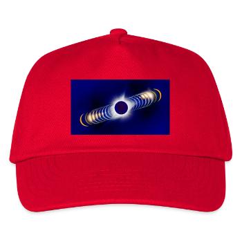 eclipse2026 - Kids’ Baseball Cap - red - Front