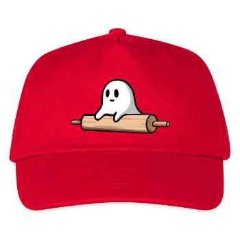 Sweet & Spooky Baking - Kinder Basecap - Rot - Vorne